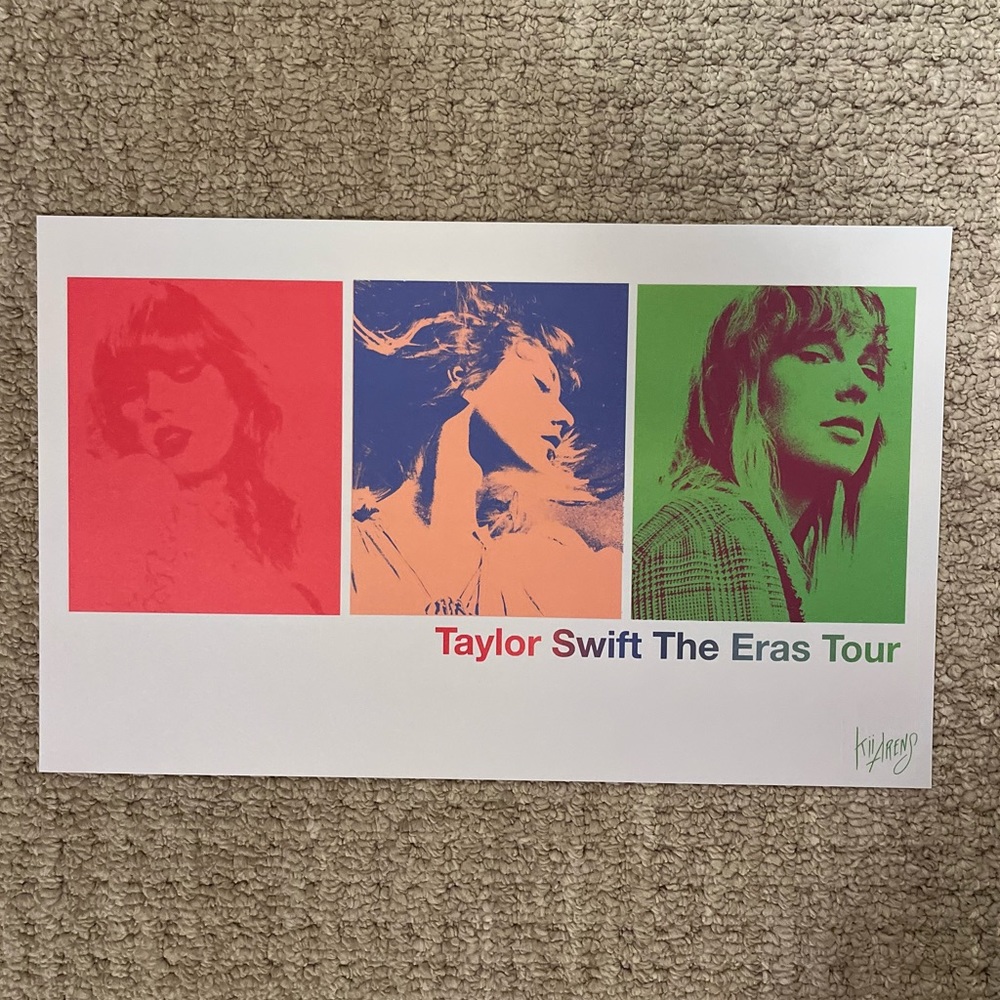 Taylor Swift The Eras Tour VIP exclusive poster